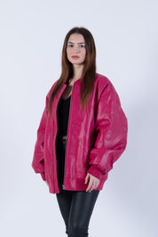 Μπουφάν Δερμάτινο Oversized