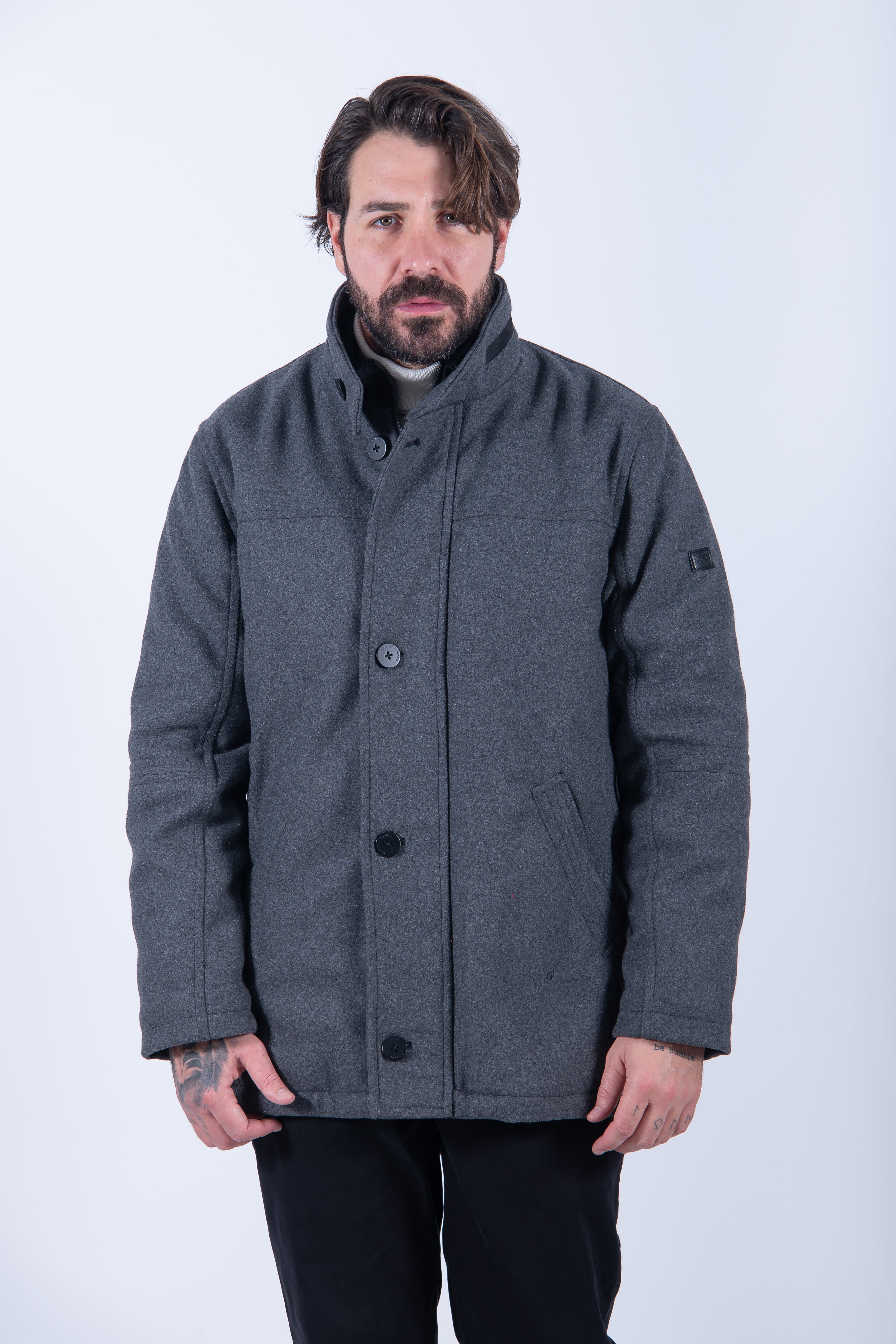 Παλτό Γκρι Oversized