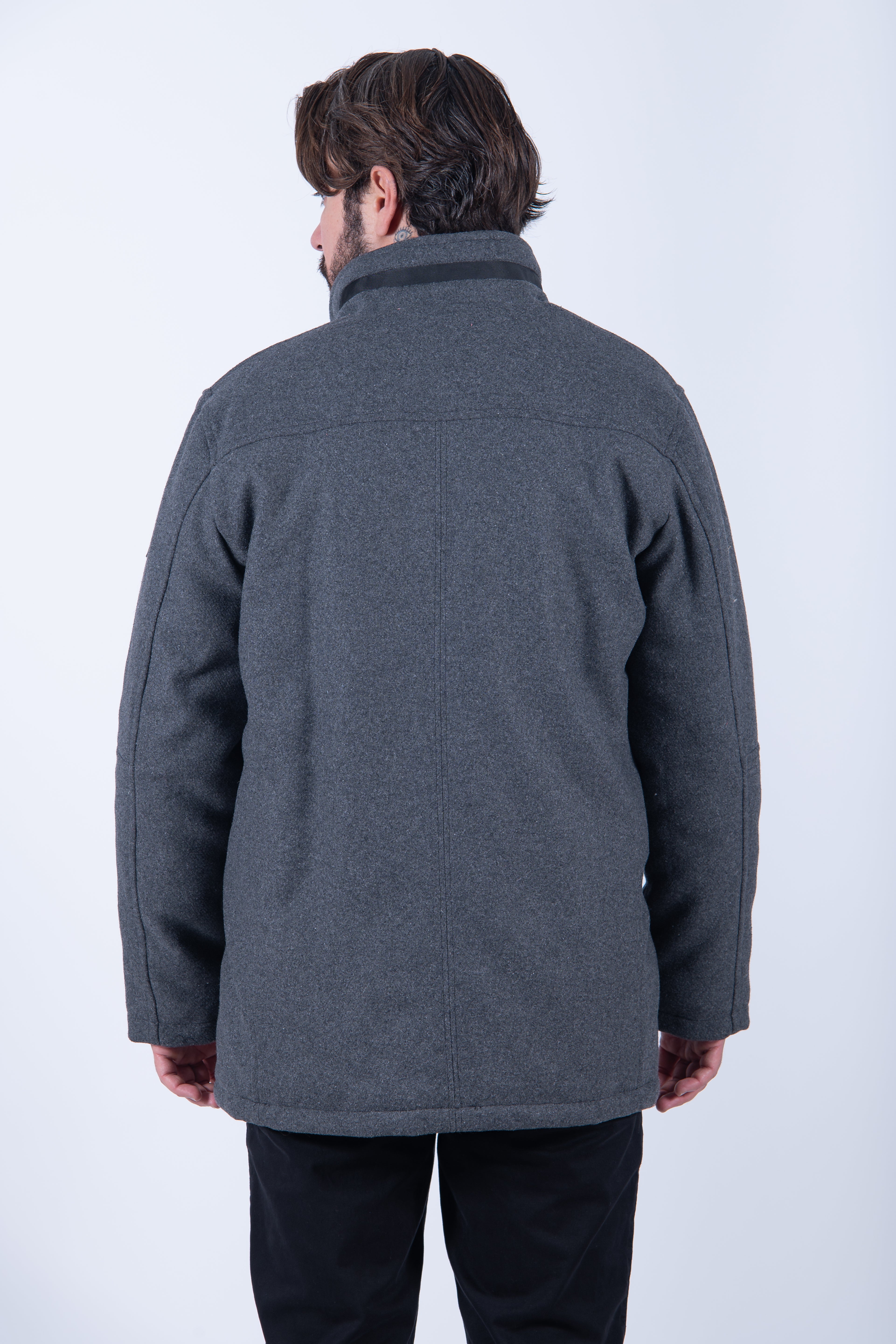 Παλτό Γκρι Oversized