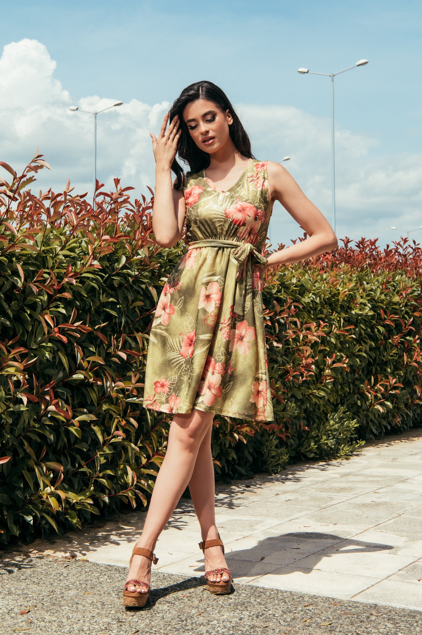 ΦΟΡΕΜΑ FLORAL ΚΟΝΤΟ